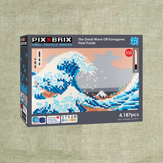 Puzzle By Number – Great Wave - Game On
