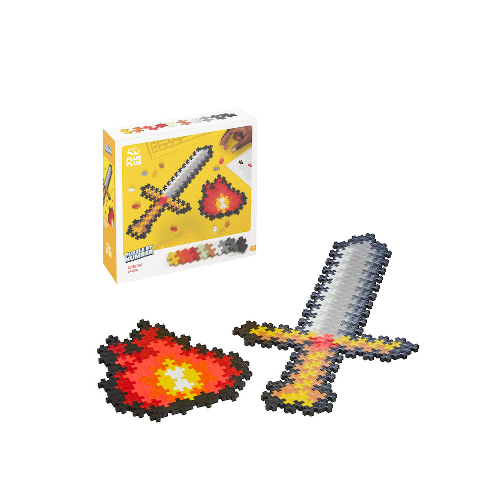 Puzzle by Number - 250 pc Adventure - Game On