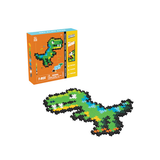 Puzzle by Number - 250 pc T-Rex - Game On