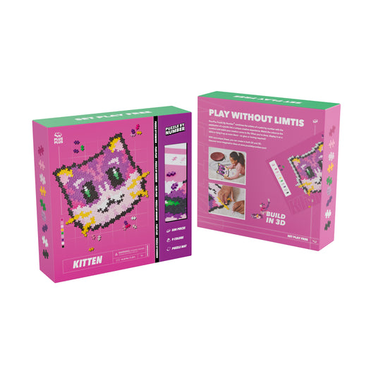 Puzzle by Number - 500 pc Kitten - Game On