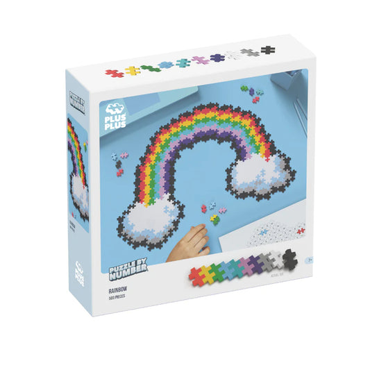 Puzzle by Number - 500 pc Rainbow - Game On