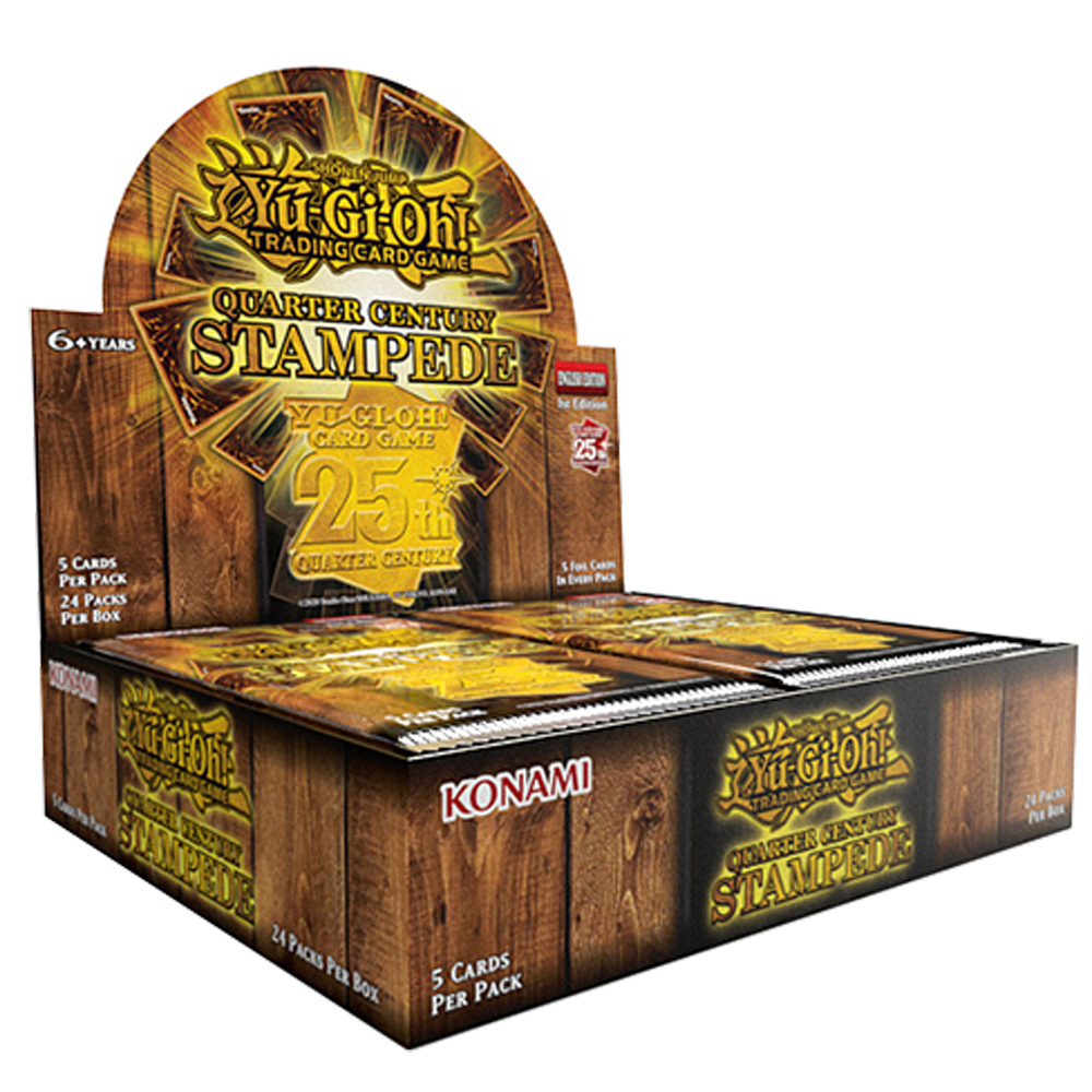 Quarter Century Stamped Booster Display - Game On