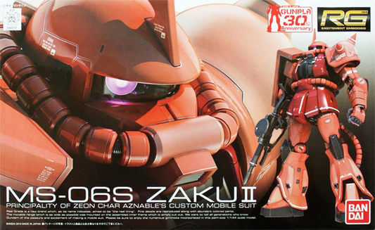 RG #2 1/144 MS-06S Zaku II (Char Aznable's Custom) "Mobile Suit Gundam" - Game On