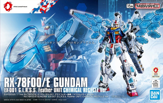 RX 78F00/E GLRSS Feather UNIT Chemical Recycle Var - Game On