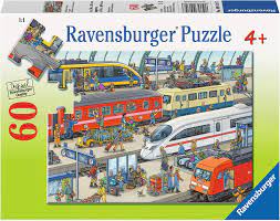 Railway Station 60pc Puzzle - Game On