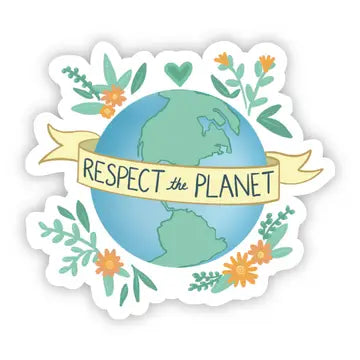 Respect the Planet Sticker - Game On