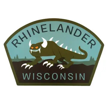Rhinelander, Wisconsin Travel Sticker - Game On