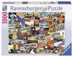 Road Trip USA 1000 pc - Game On