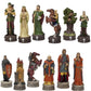 Robin Hood resin chess pieces - Classic - Game On