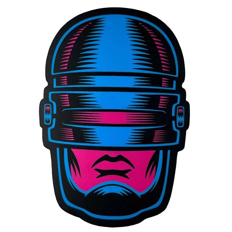 RoboCop Head sticker - Game On