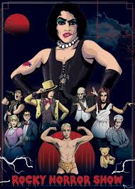Rocky Horror Group Magnet - Game On