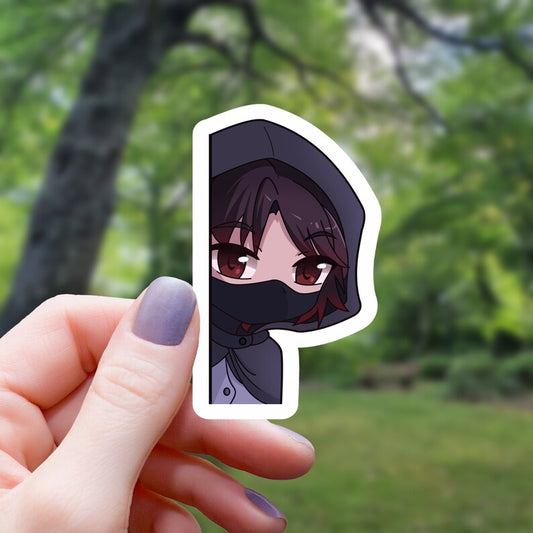 Rogue Class - Peek Sticker - 3" - Game On