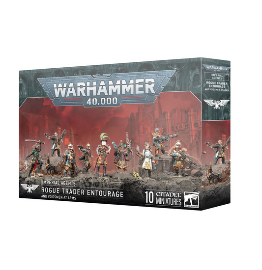 Rogue Trader Entourage and Voidsmen at Arms - Imperial Agents - Game On