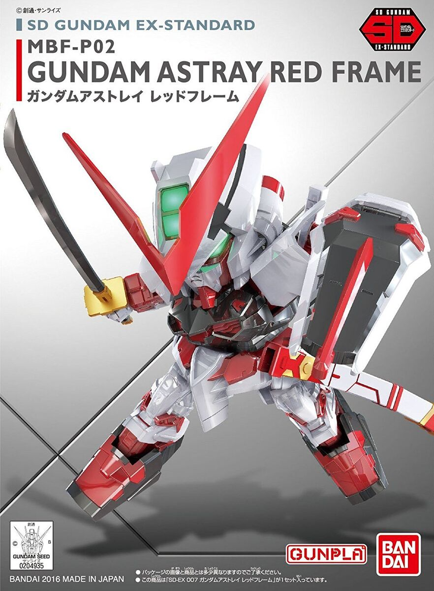 SD Gundam Ex-Standard Gundam Astray Red Frame – Game On