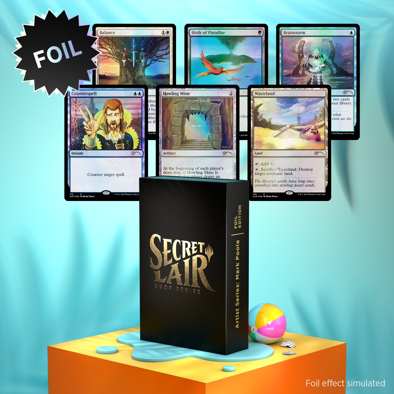 SL: Artist Mark Poole Foil - Game On