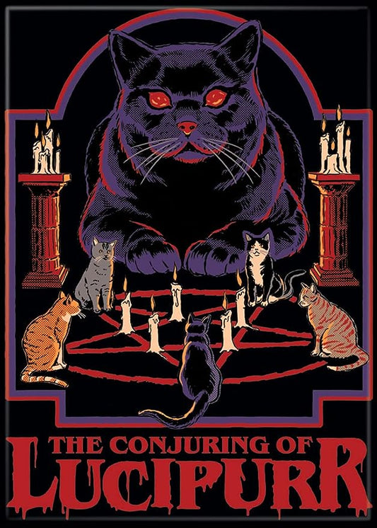 Steven Rhodes The Conjuring of Lucipurr Magnet - Game On