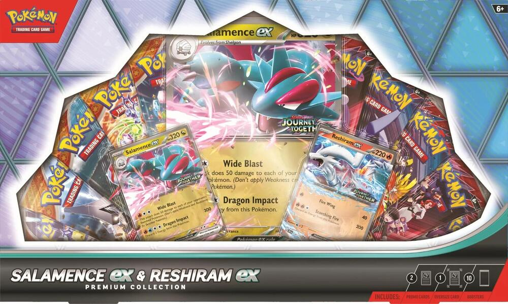 Salamence ex & Reshiram ex Premium Collection - Game On