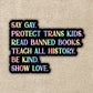 Say Gay Values Sticker - Game On