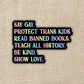 Say Gay Values Sticker - Game On