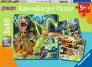 Scooby Doo 3 Night Fright 3 x 49 pc Puzzle - Game On