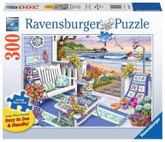 Seaside Sunshine 300 pc Large Format Puzzle - Game On