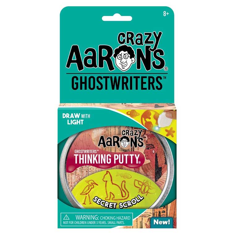 Secret Scroll 4" Thinking Putty - Game On