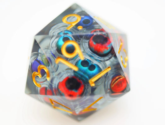 Sharp Edge 35mm Moving Eye D20 - Mad Scientist's Collection - Game On