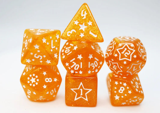 Shooting Stars: Sodium RPG Dice Set - Game On