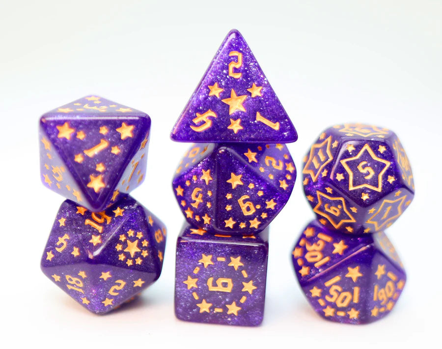 Shooting Stars: Xenon RPG Dice Set - Game On