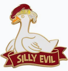Silly Evil Goose Pin - Game On