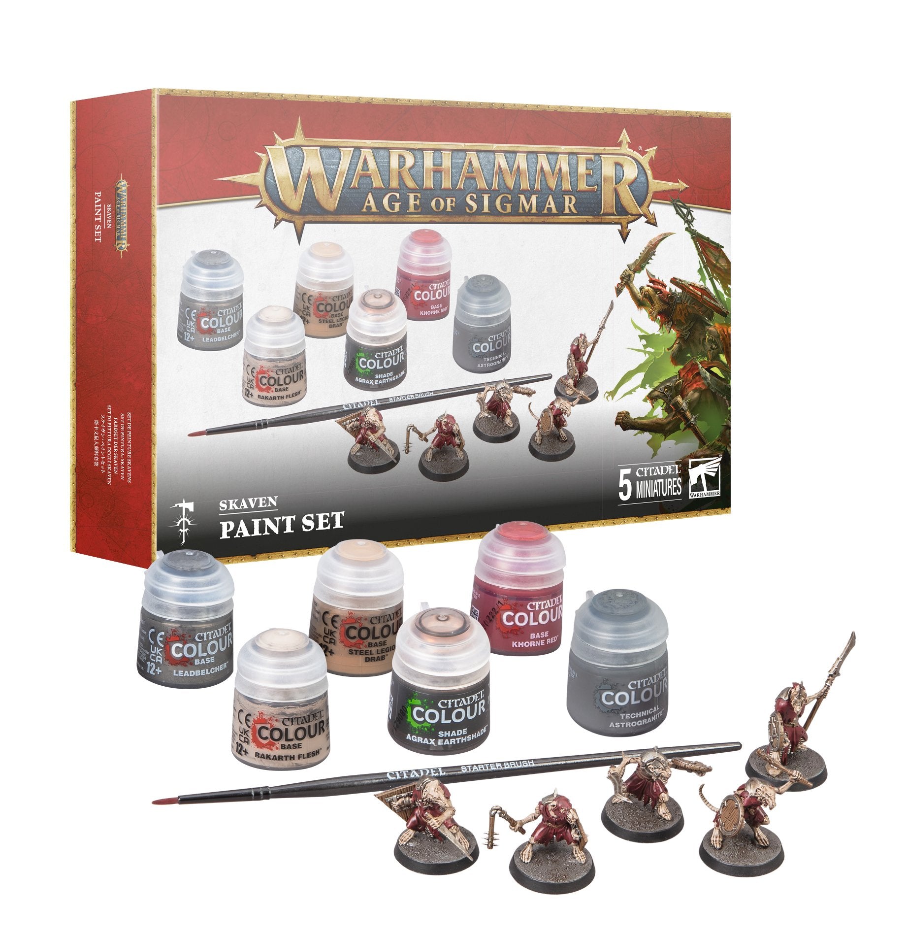 Skaven + Paint Set - Age of Sigmar - Game On