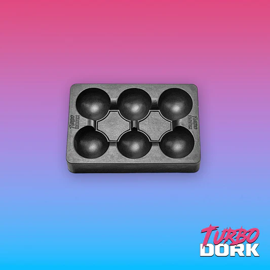 Small Black Silicone Dry Palette - Game On