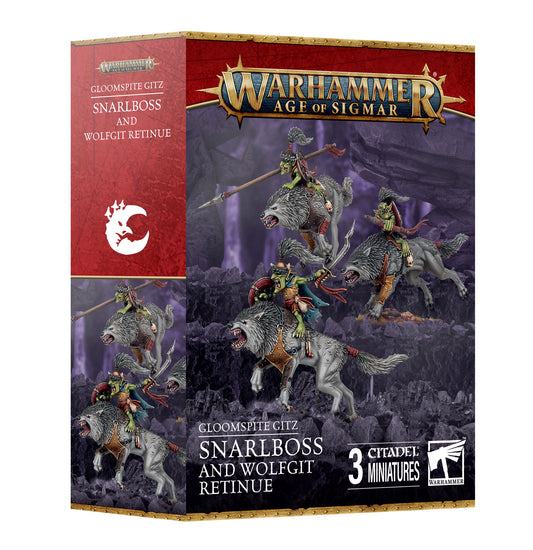 Snarlboss & Wolfgit Retinue - Gloomspite Gitz - Game On