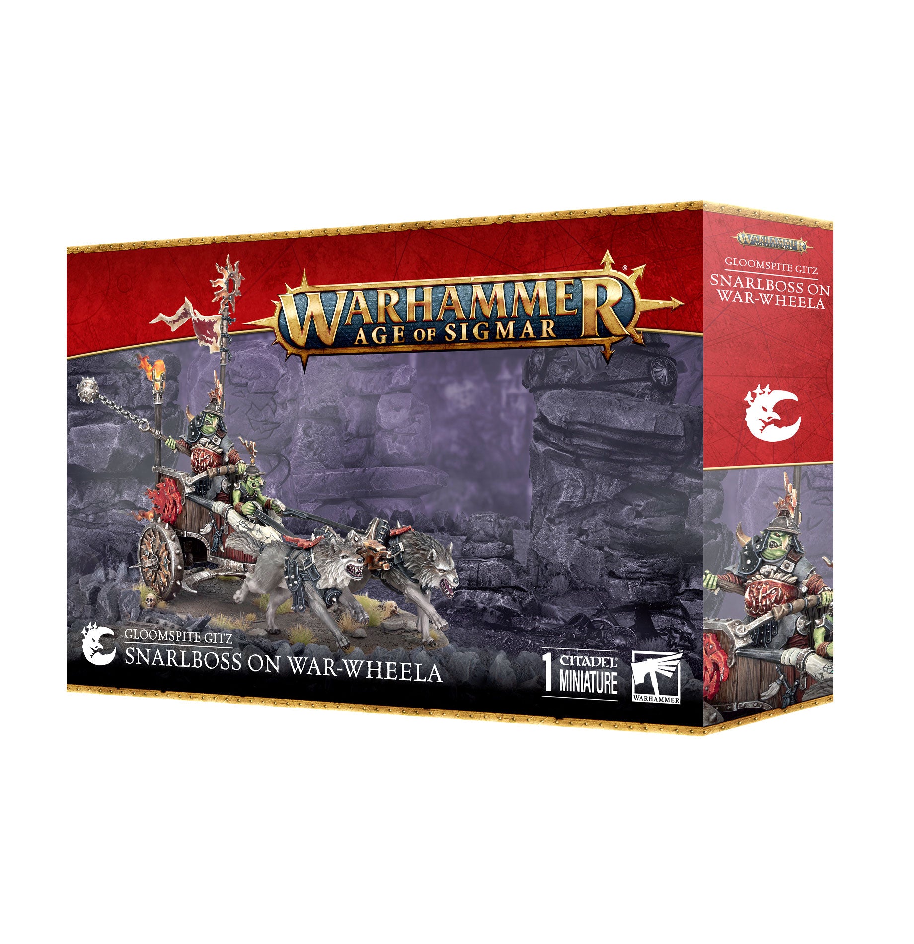 Snarlboss on Warwheela - Gloomspite Gitz - Game On