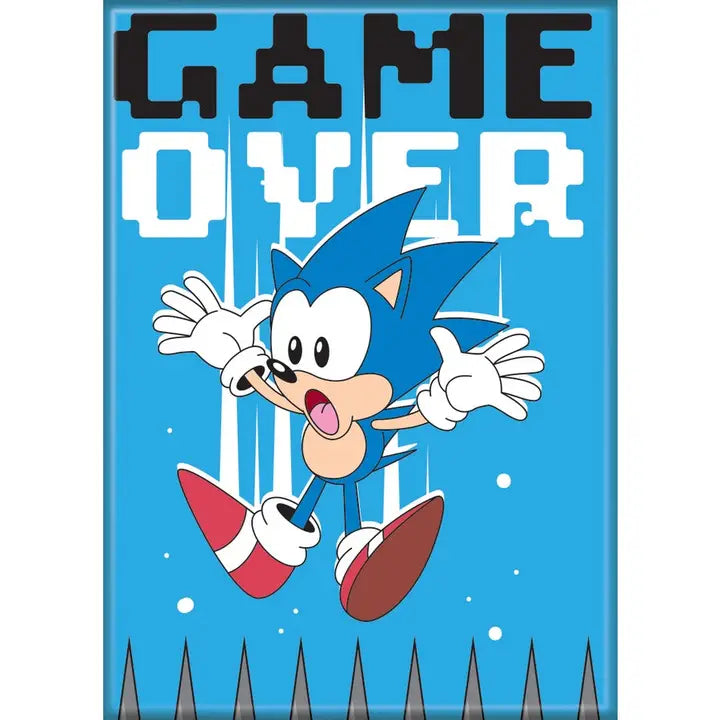 Sonic Game Over Magnet - Game On