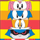 Sonic - Group - Magnet - Game On