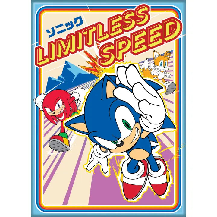 Sonic Limitless Speed Magnet - Game On