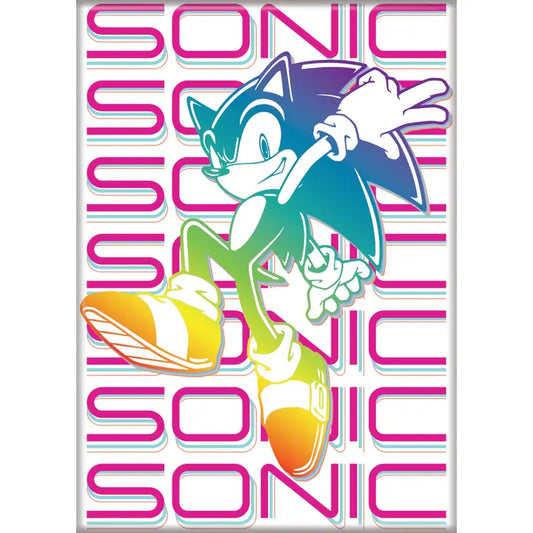 Sonic Technicolor Magnet - Game On