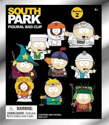 South Park 3D Foam Bag Clip, Series 2 - Game On