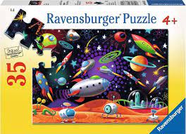 Space 35pc Puzzle - Game On