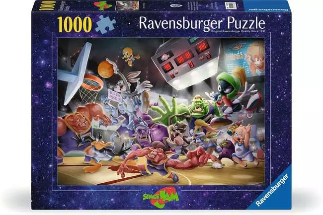 Space Jam Final Dunk 1000 pc Puzzle - Game On
