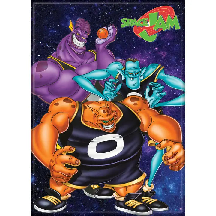 Space Jam Monstars Magnet - Game On