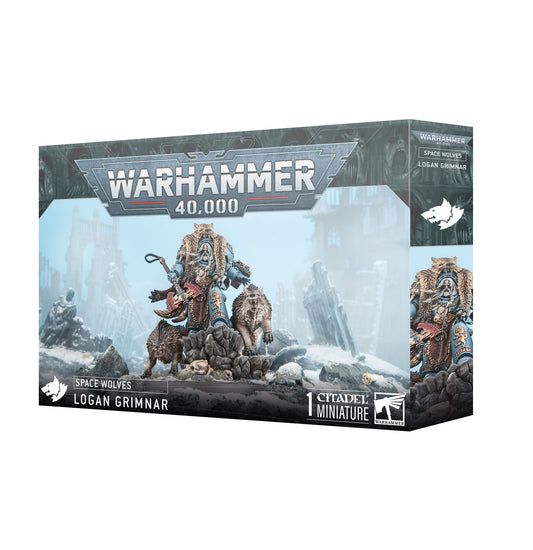 Space Wolves Logan Grimnar - Space Wolves - Game On
