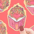 Spicy Romance Smut Book Club Bookish Kitchen Vinyl Sticker - Game On