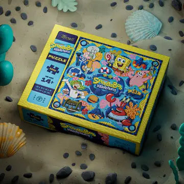 SpongeBob SquarePants Jigsaw Puzzle - Game On