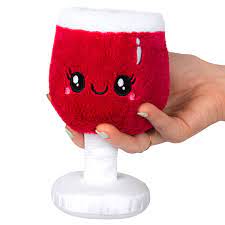 Squishables Red Wine Glass 6.5" - Game On