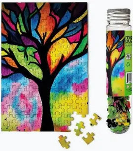 Stained Glass Tree - Micro Puzzle - Game On