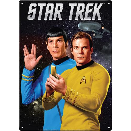 Star Trek Metal Sign - Game On