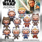 Star Wars Ashoka 3D Foam Bag Clip, Series 1 - Game On