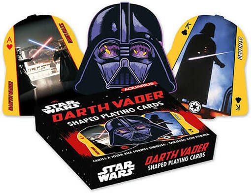 Star Wars Darth Vader Shaped Playing Cards - Game On